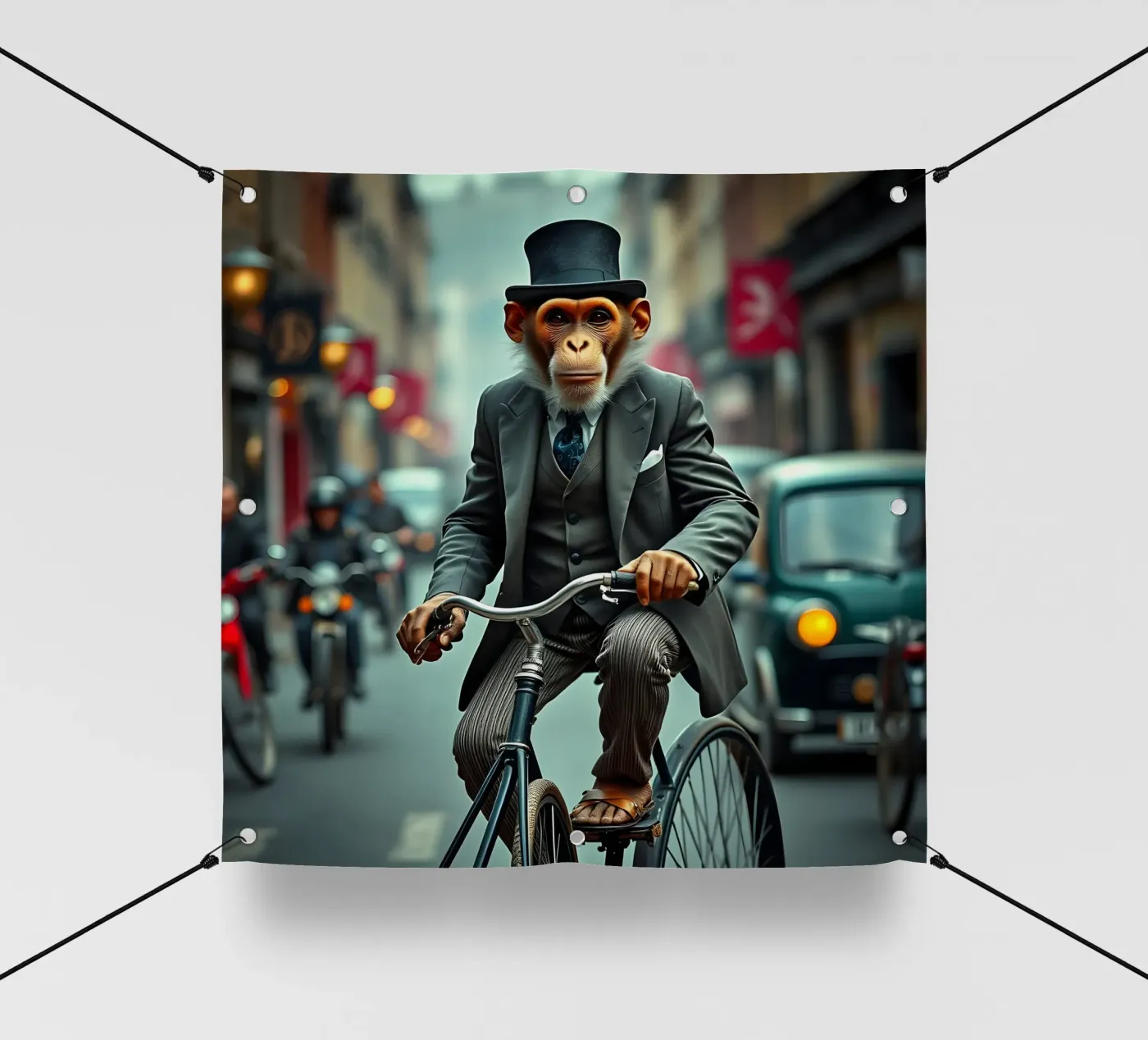 Dapper Monkey PVC Plane von Anita's Dream
