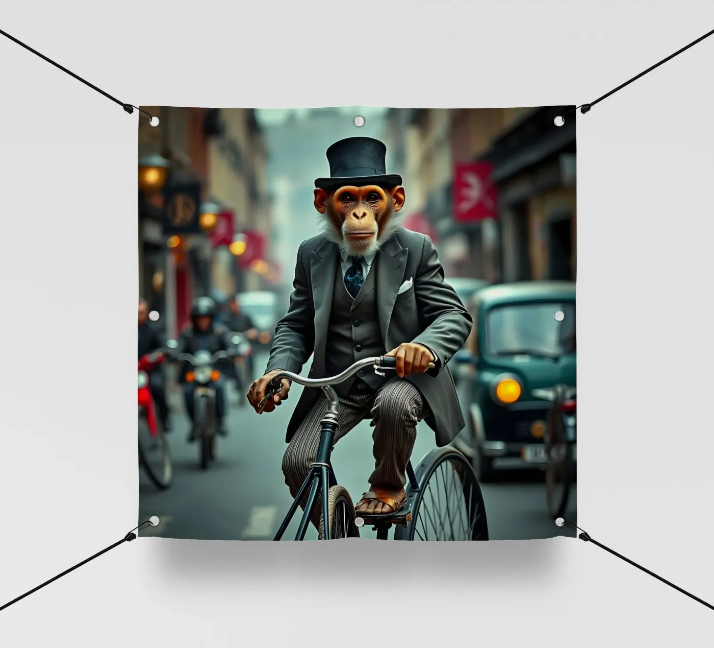 Dapper Monkey telo in pvc da Anita's Dream