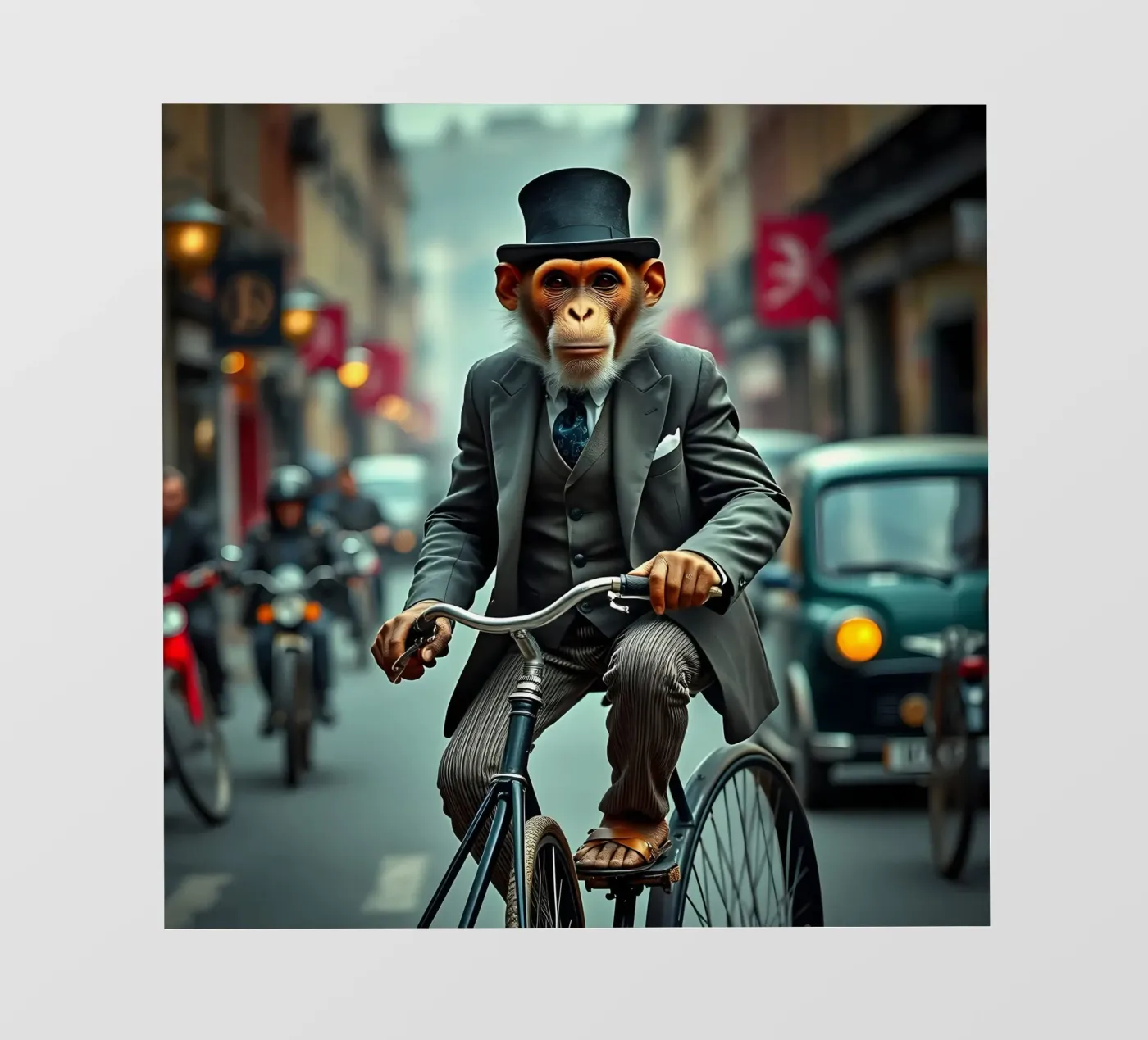 Dapper Monkey PVC Plane von Anita's Dream