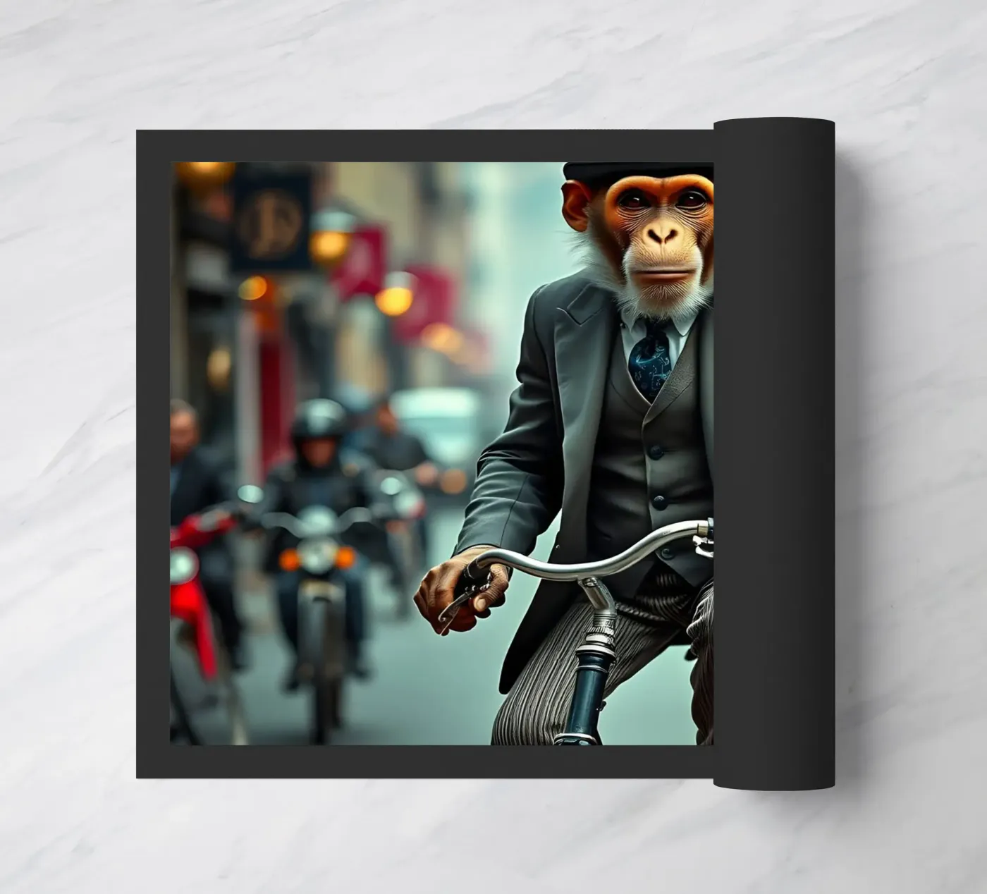 Dapper Monkey deurmat van Anita's Dream