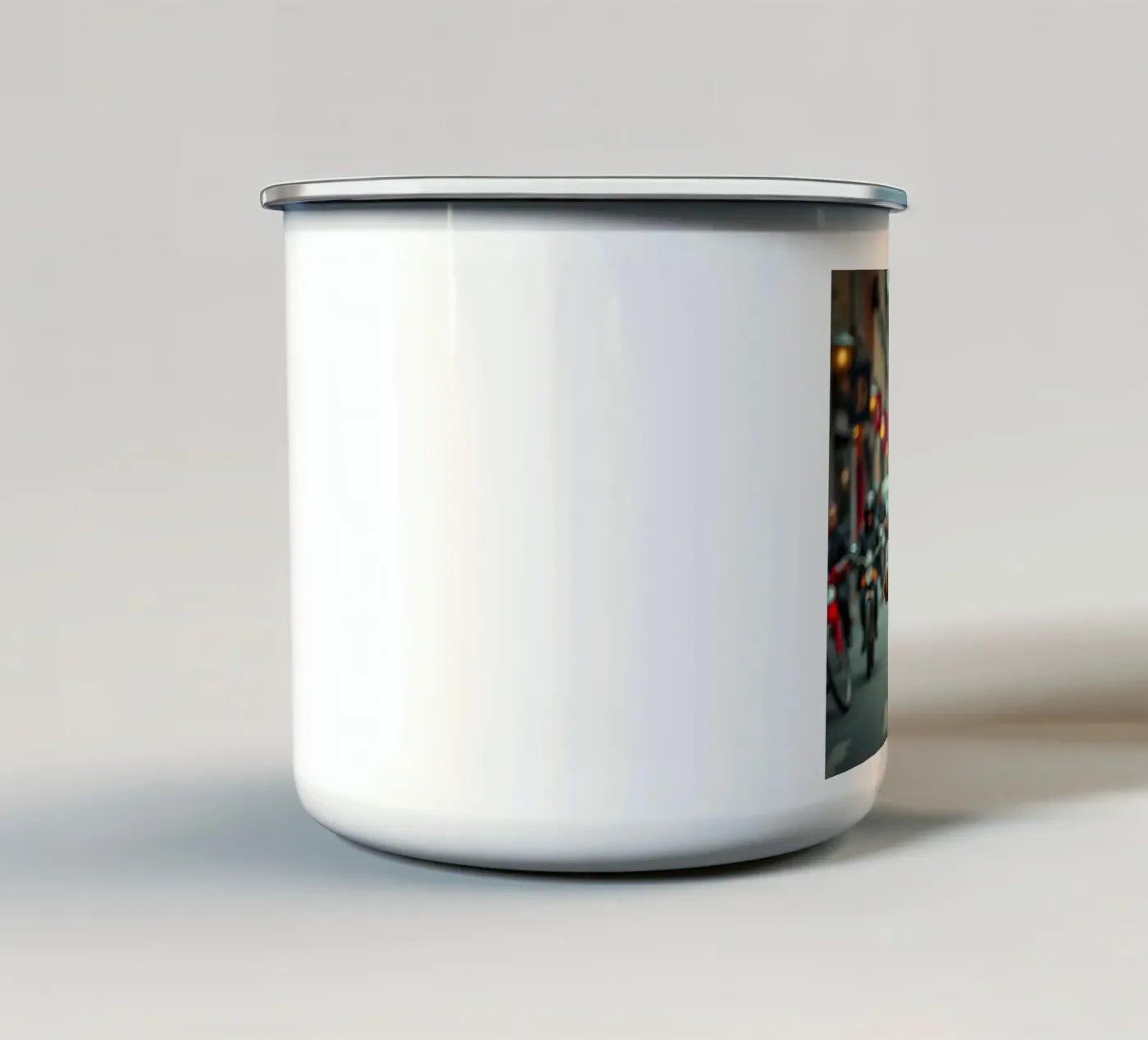 Dapper Monkey enamel mug by Anita's Dream