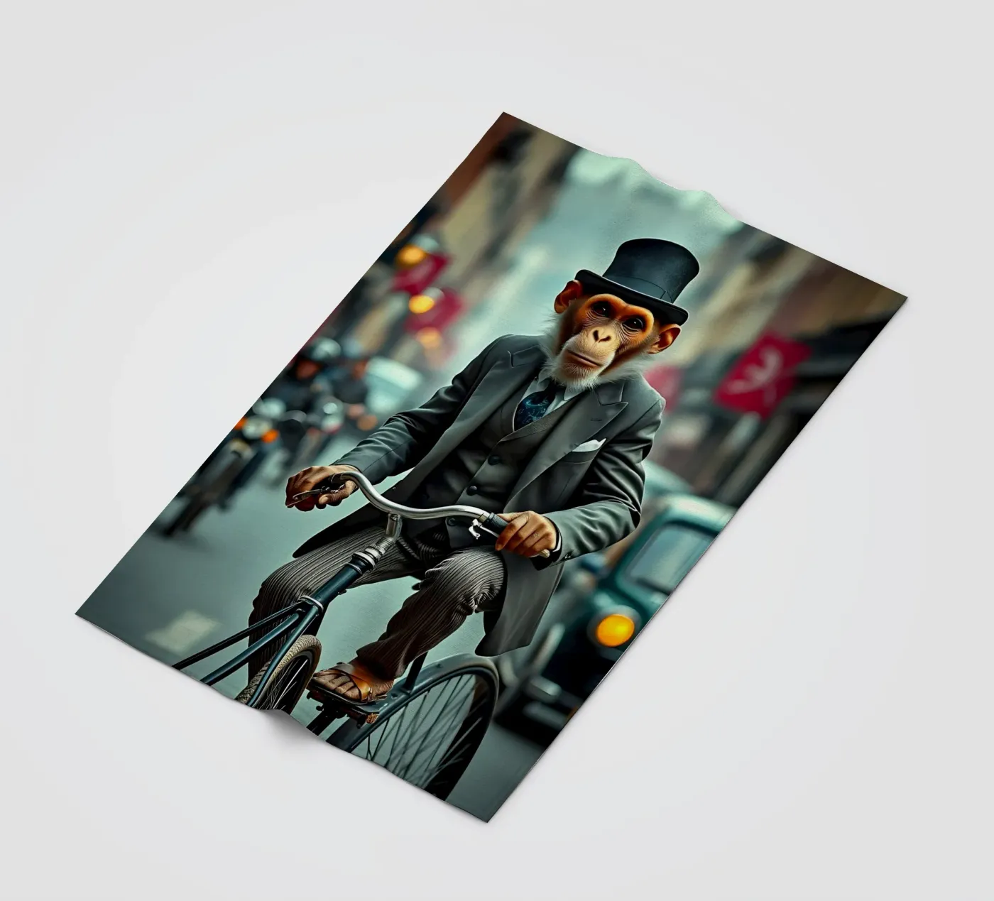 Dapper Monkey Fleecedecke von Anita's Dream