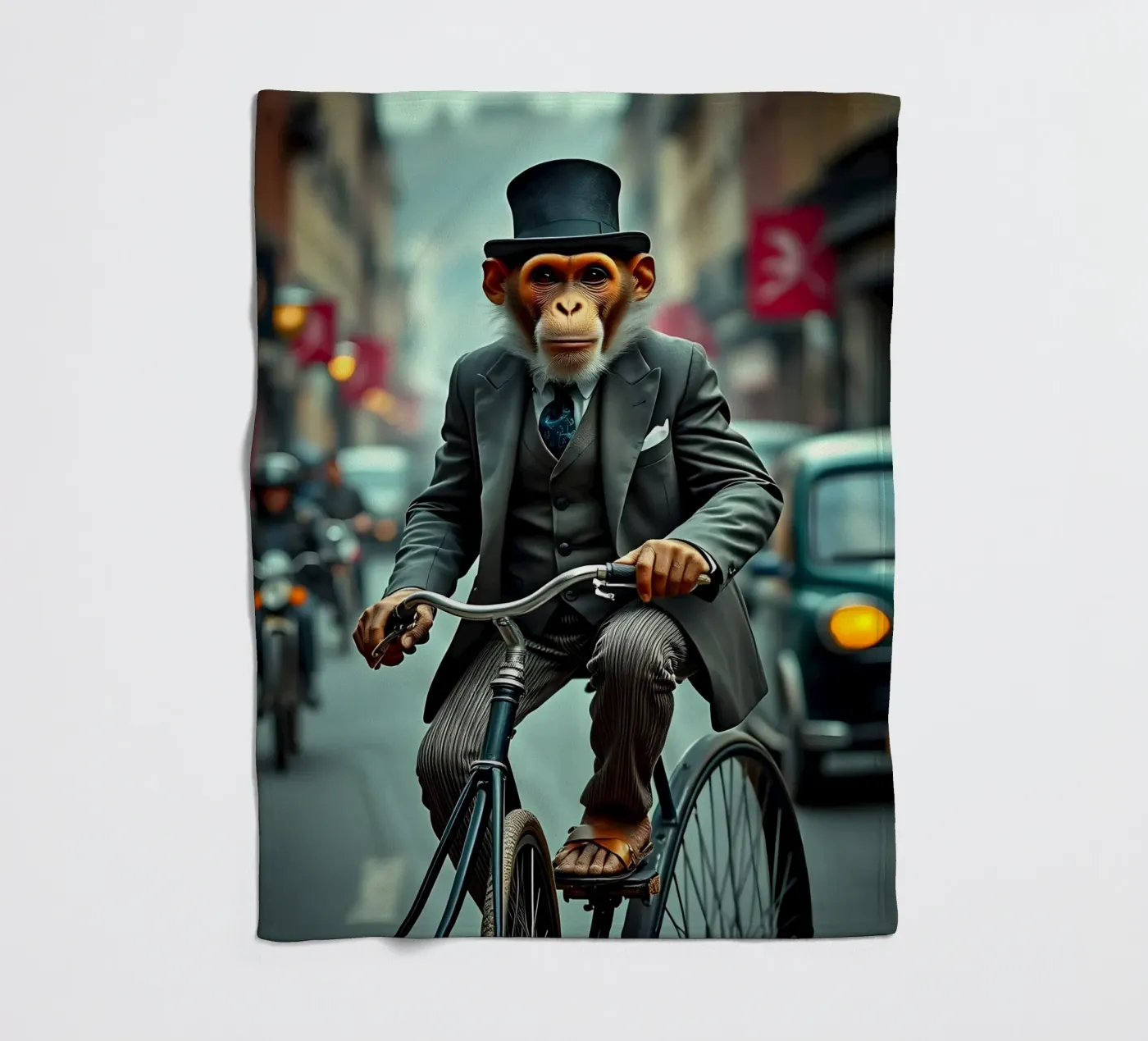 Dapper Monkey Fleecedecke von Anita's Dream