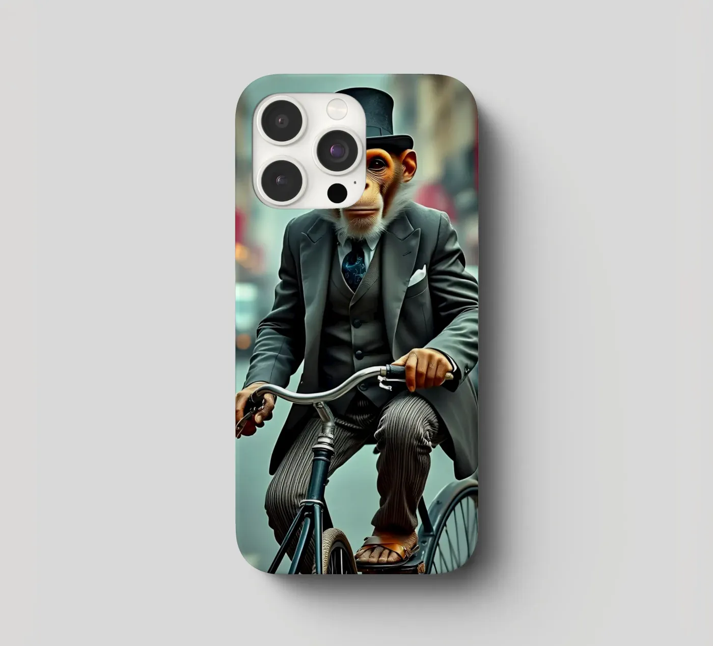 Dapper Monkey iphone case by Anita's Dream
