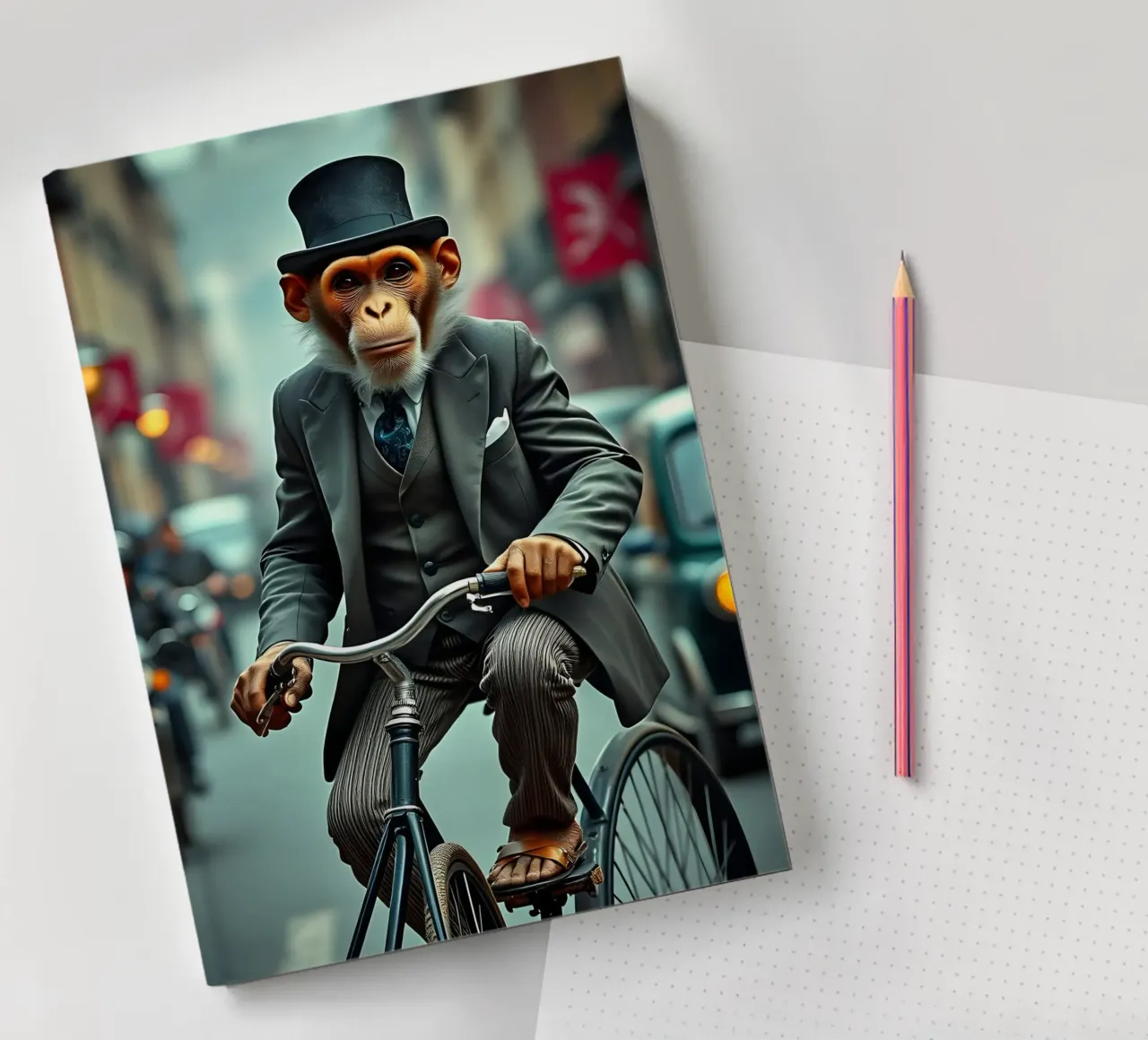 Dapper Monkey Notizbuch von Anita's Dream