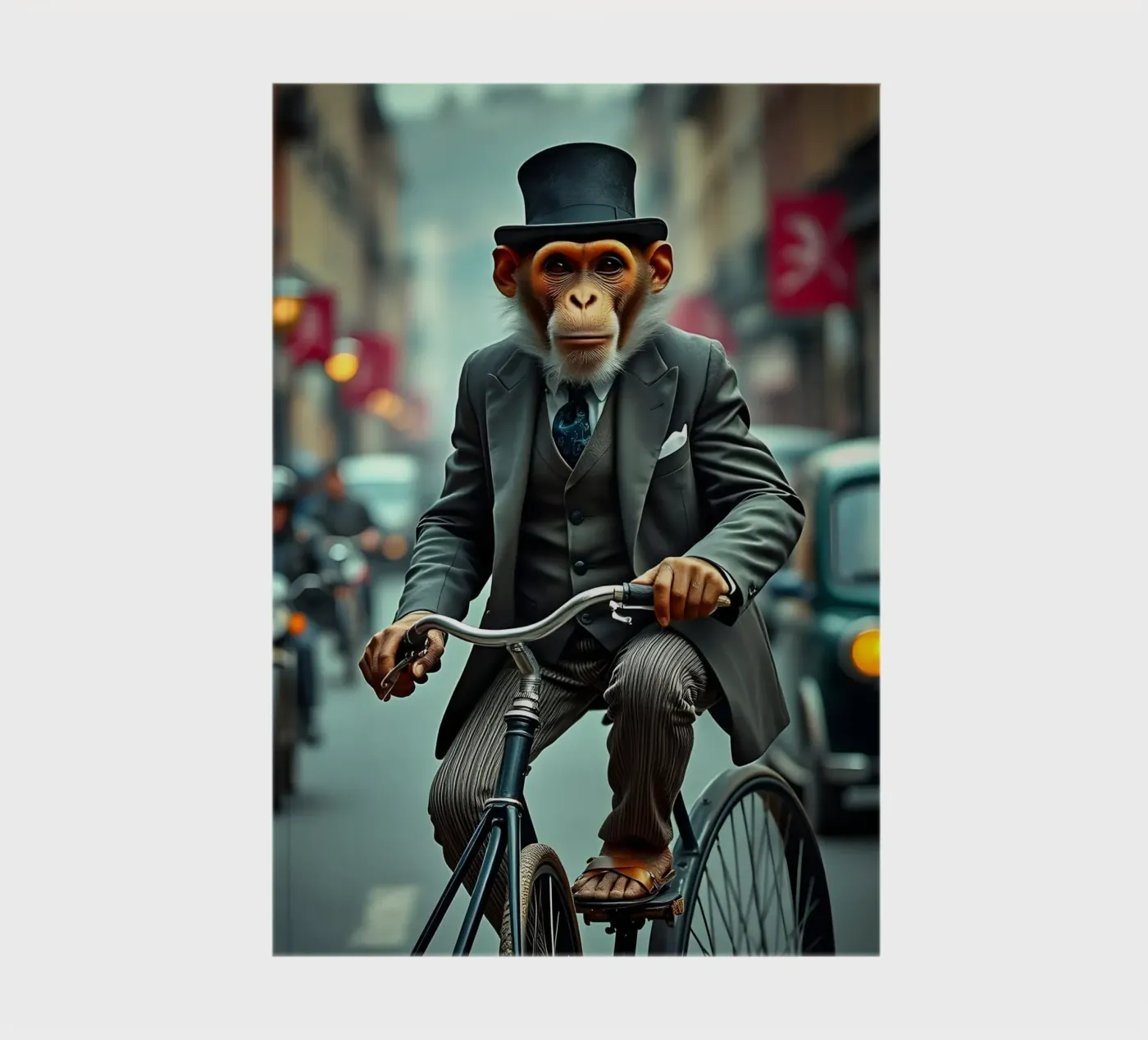 Dapper Monkey notebook by Anita's Dream