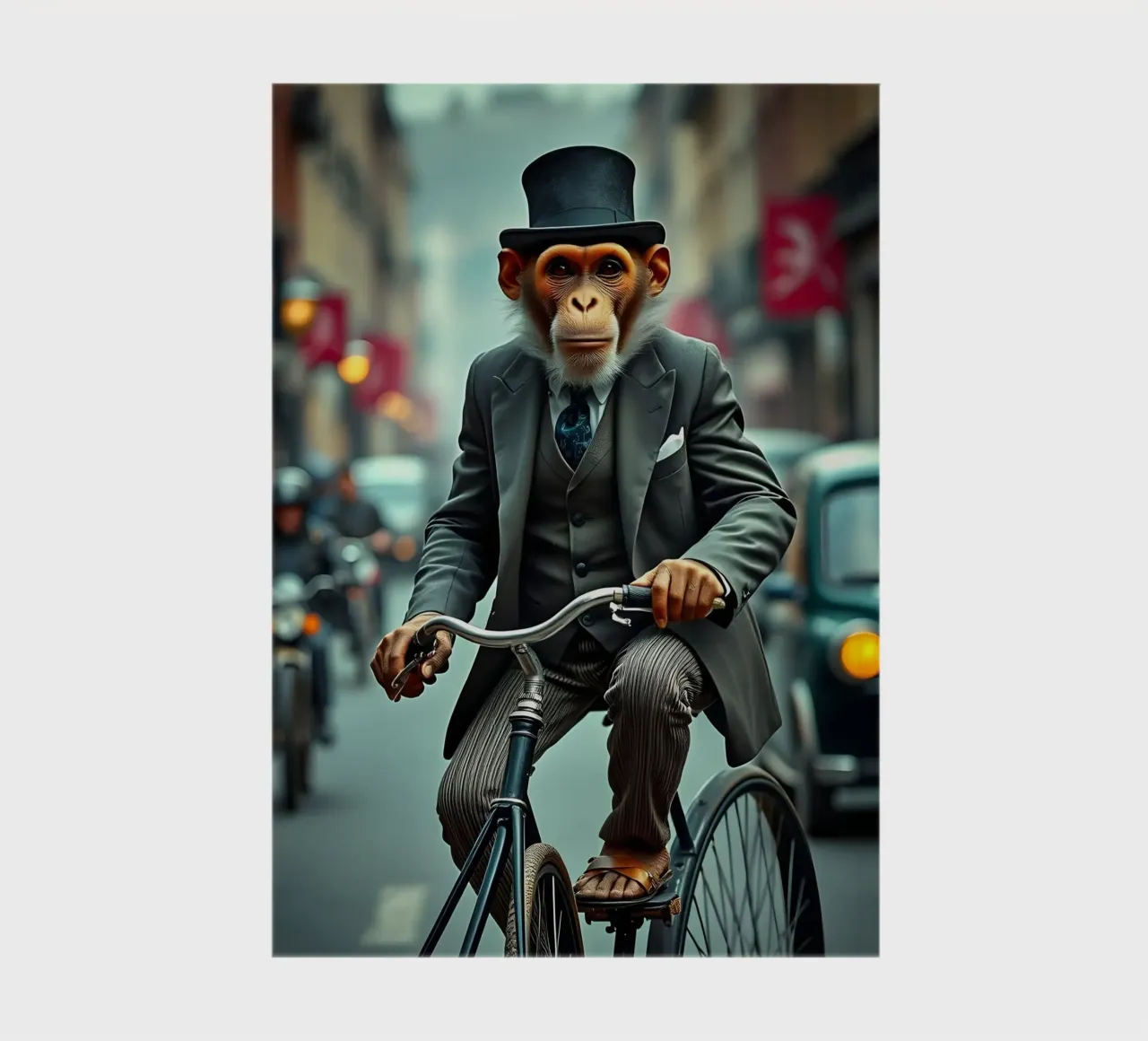 Dapper Monkey notebook by Anita's Dream