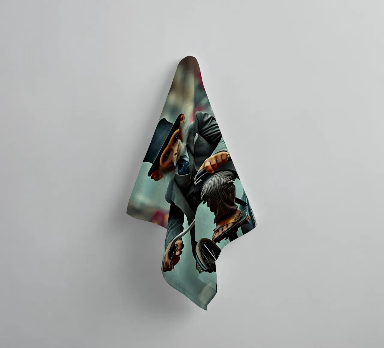 Dapper Monkey asciugamano da bagno da Anita's Dream