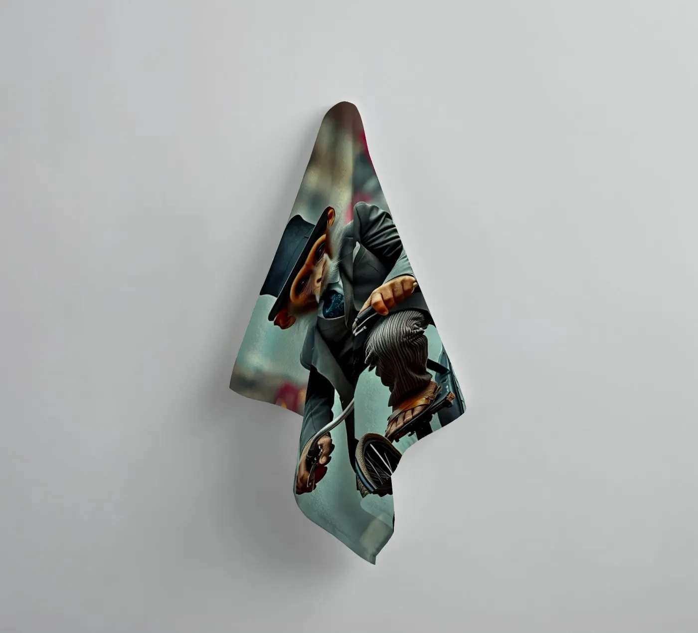 Dapper Monkey Handtuch von Anita's Dream