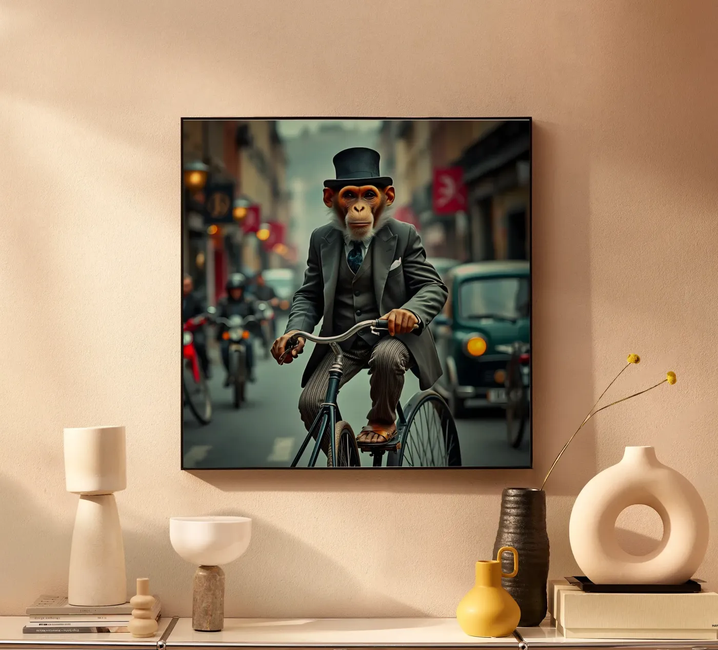 Dapper Aapje acryl van Anita's Dream