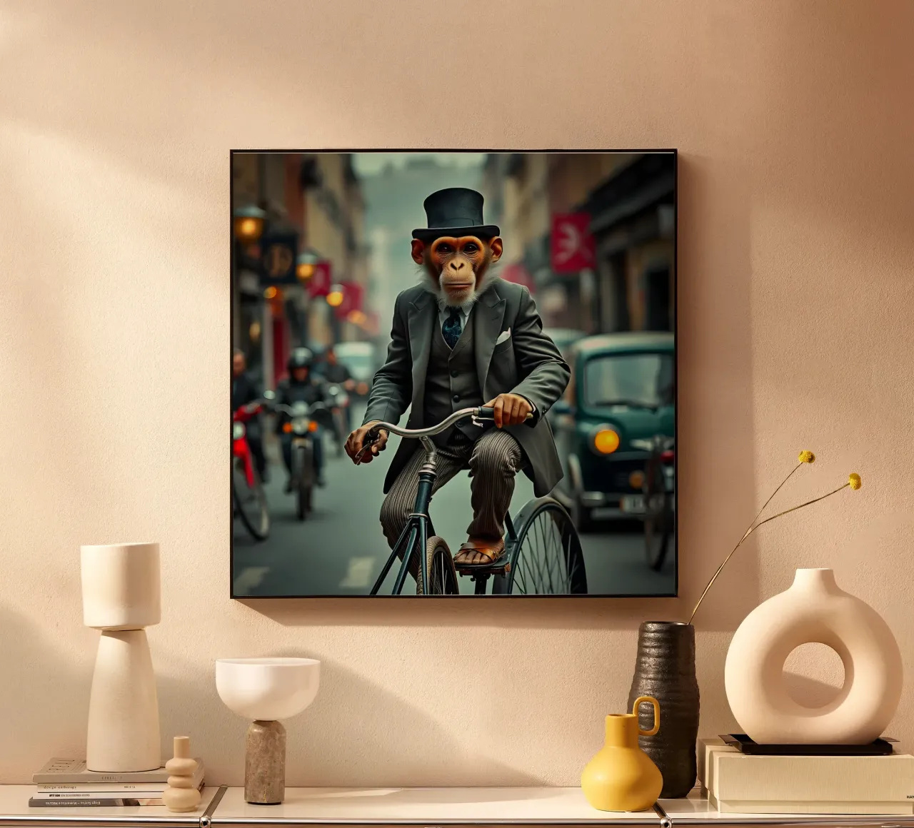 Dapper Monkey forex plate by Anita's Dream