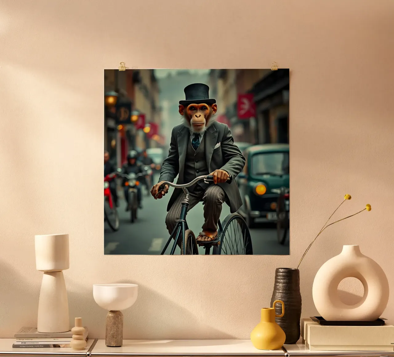 Dapper Monkey carta hahnemühle da Anita's Dream