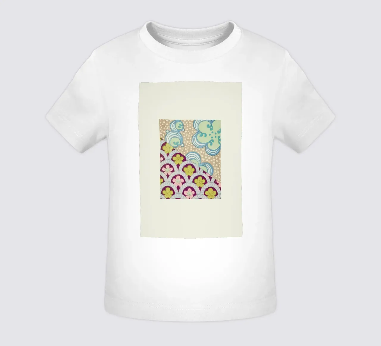 Shin-Bijutsukai - Floral II Baby T-Shirt von Vintage by JUNIQE
