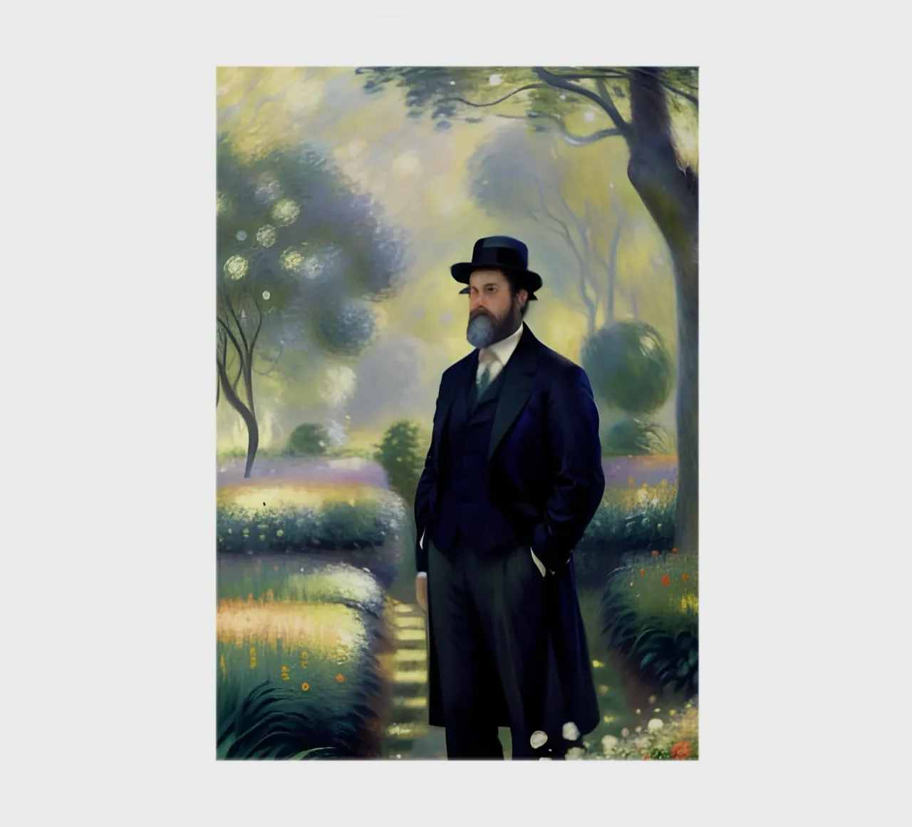 Garden Man notebook by Anita's Dream