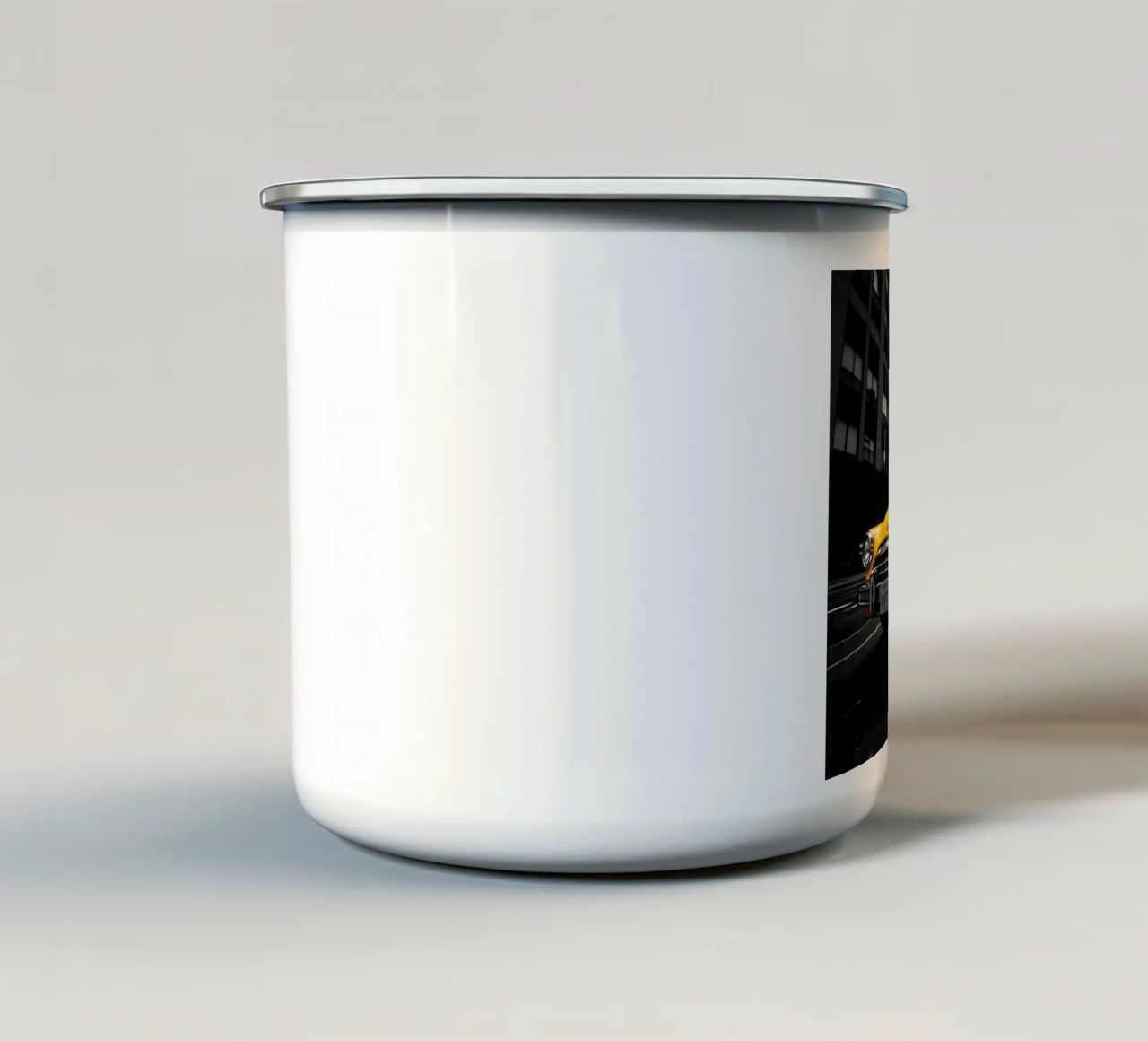 Taxi tazza in smalto da Anita's Dream