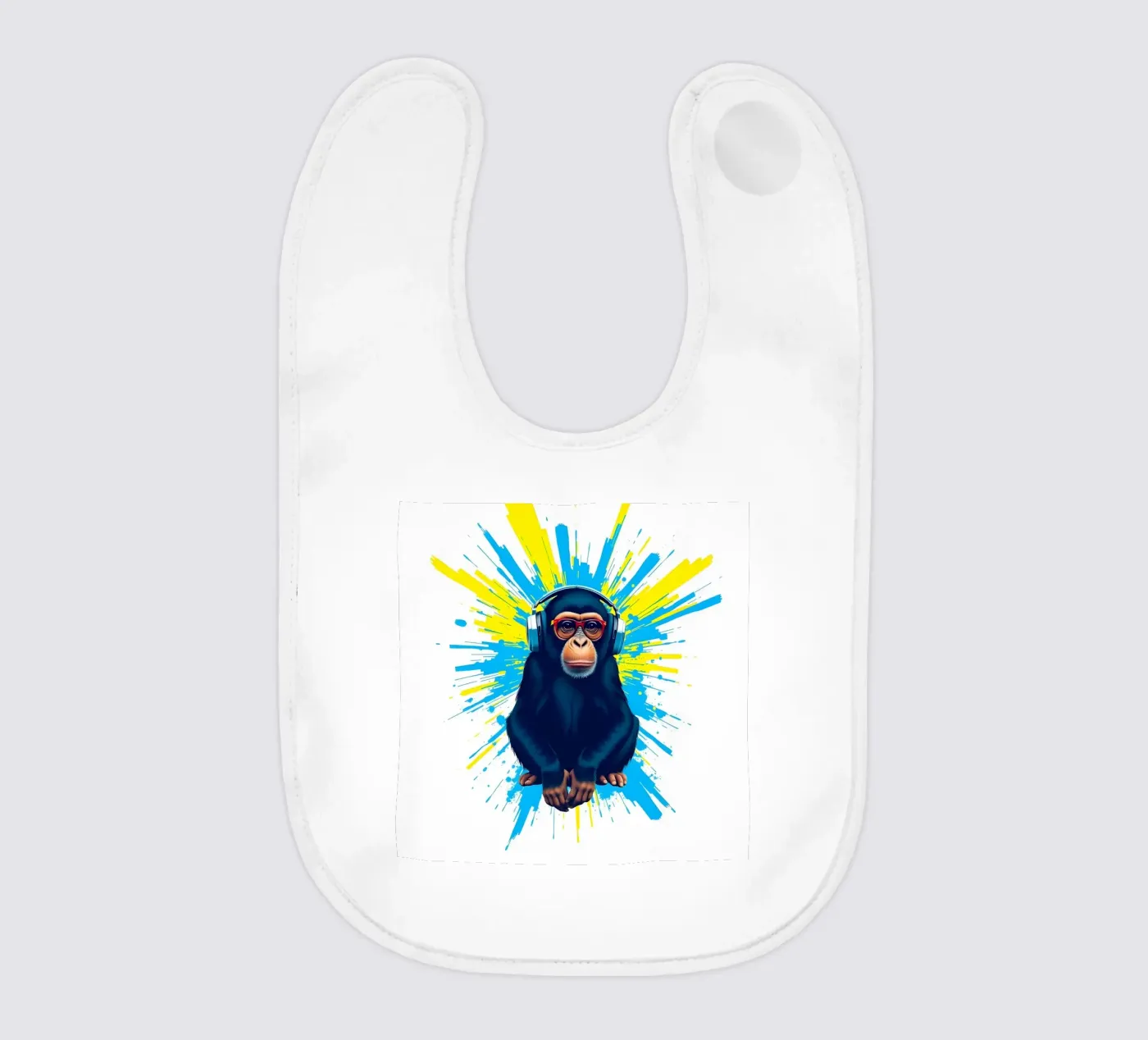 Tanz-Affe Babylätzchen von Essential Design