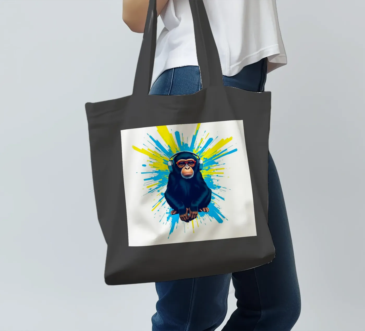 Dance Monkey tote bag by Anita's Dream
