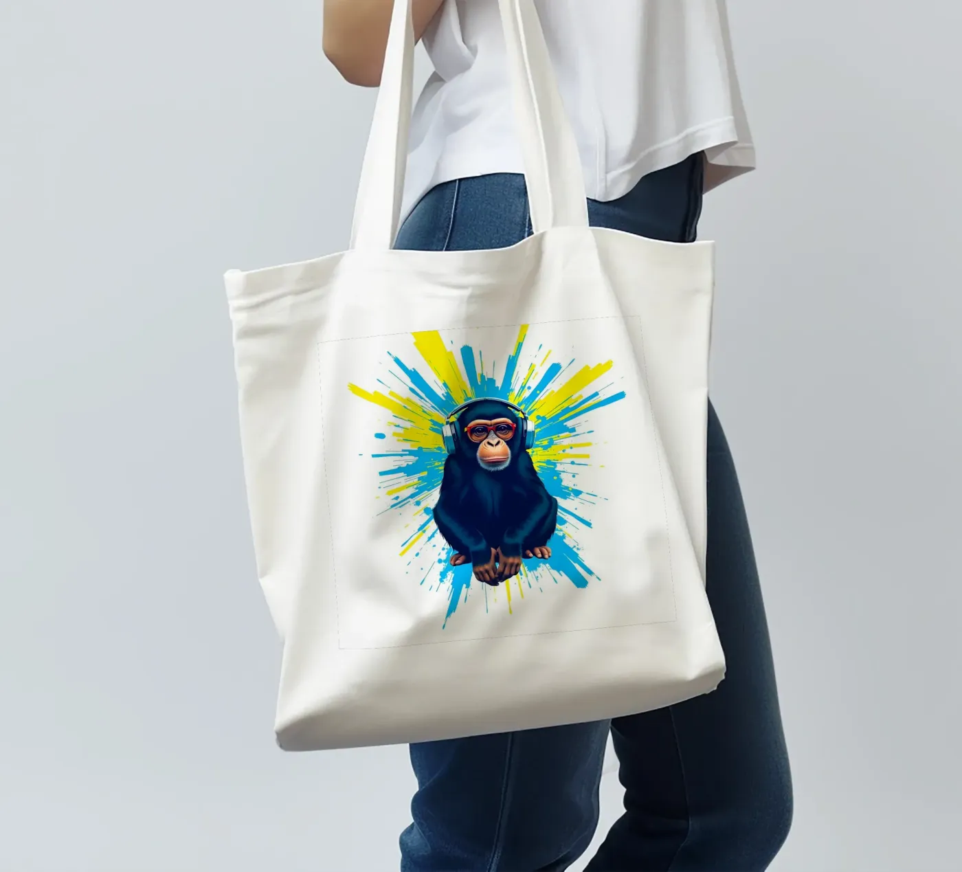 Dance Monkey tote bag by Anita's Dream