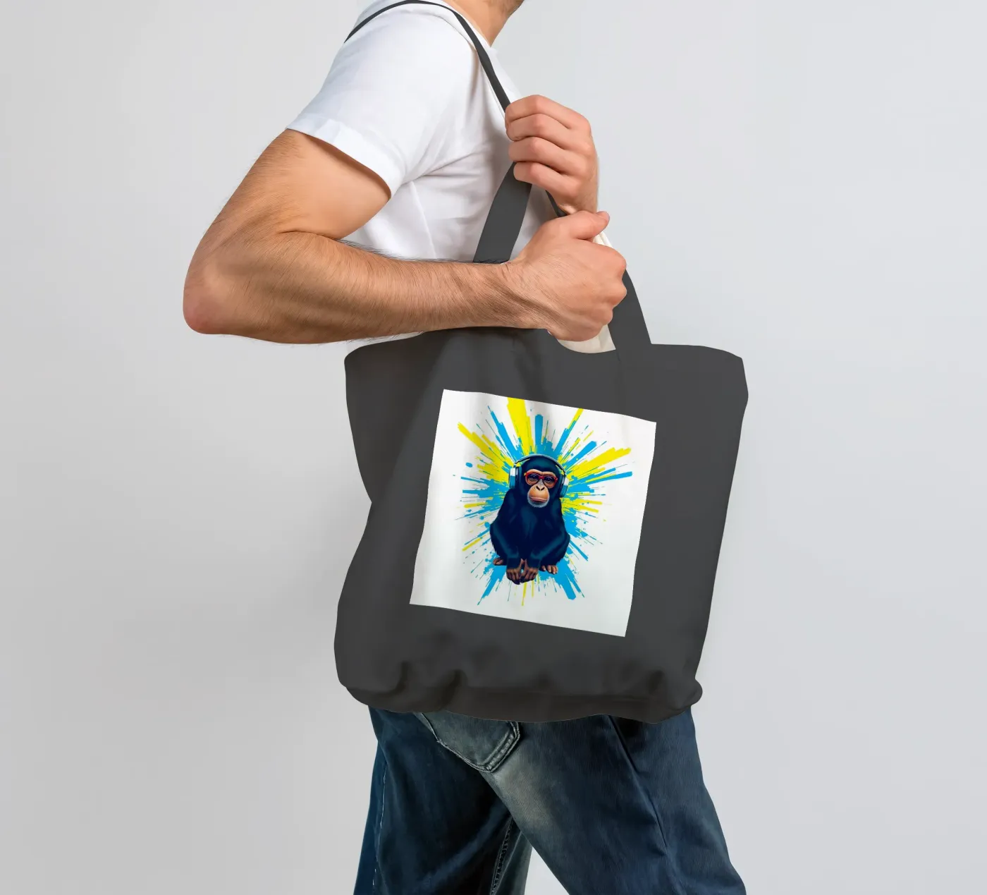 Dance Monkey tote bag by Anita's Dream