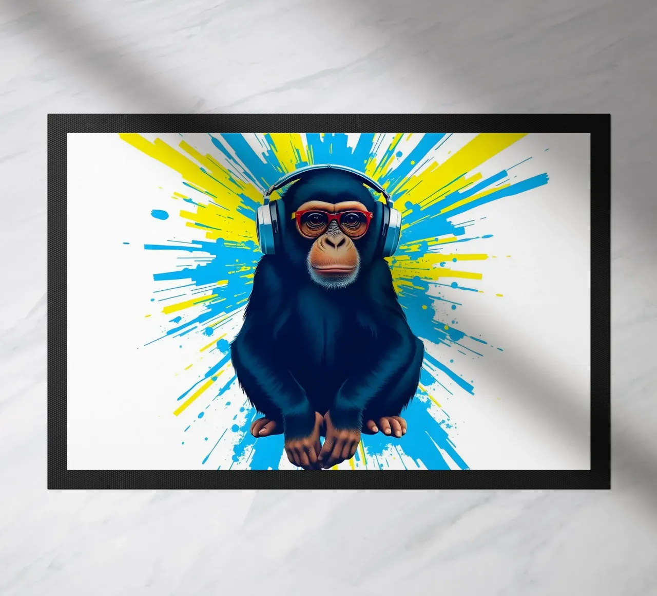 Dance Monkey doormat by Anita's Dream