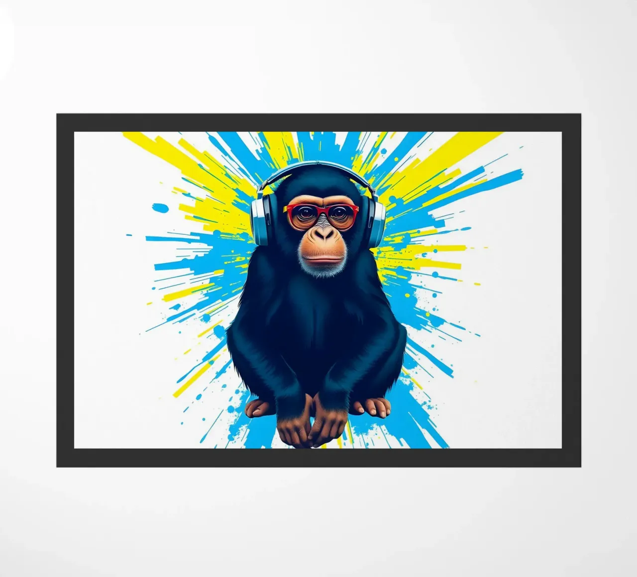 Dance Monkey doormat by Anita's Dream