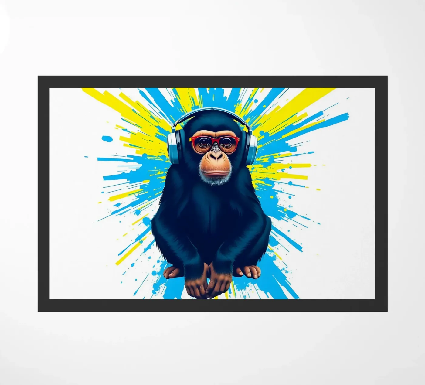Dance Monkey doormat by Anita's Dream