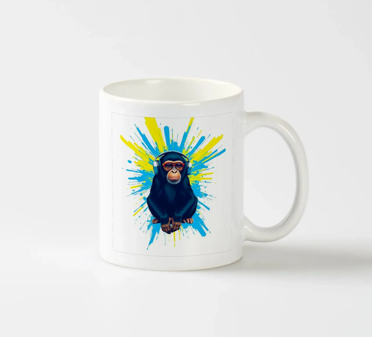 Dance Monkey ceramic mug by Anita's Dream