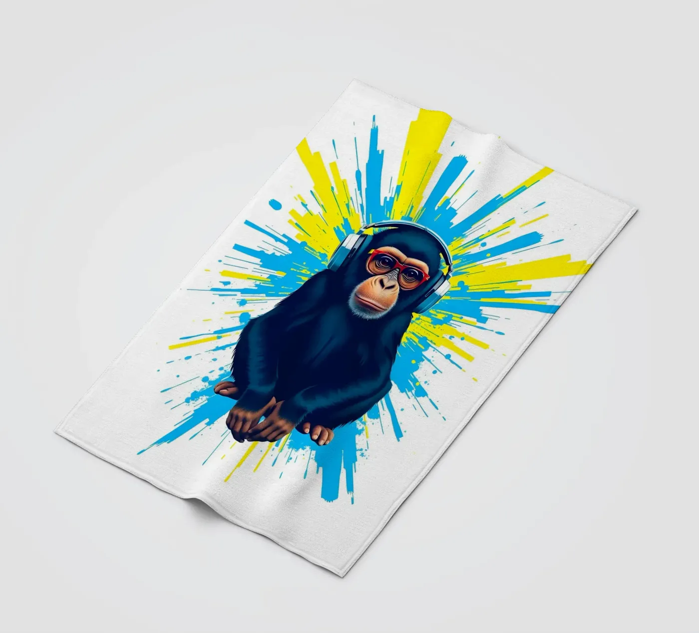 Dance Monkey fleece blanket by Anita's Dream
