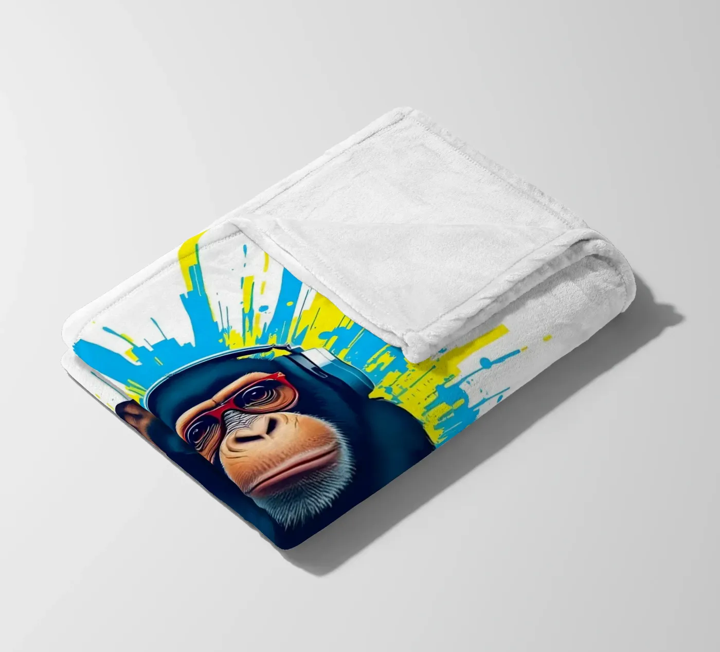 Dance Monkey fleece blanket by Anita's Dream