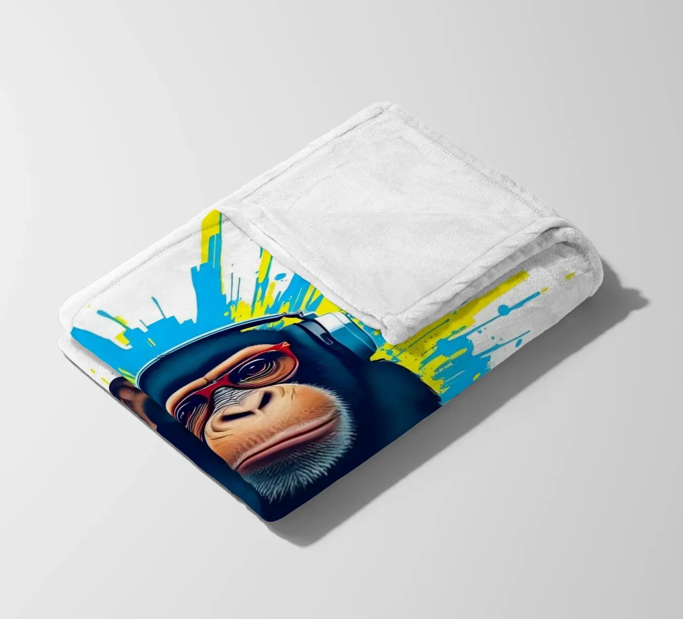 Dance Monkey fleece blanket by Anita's Dream