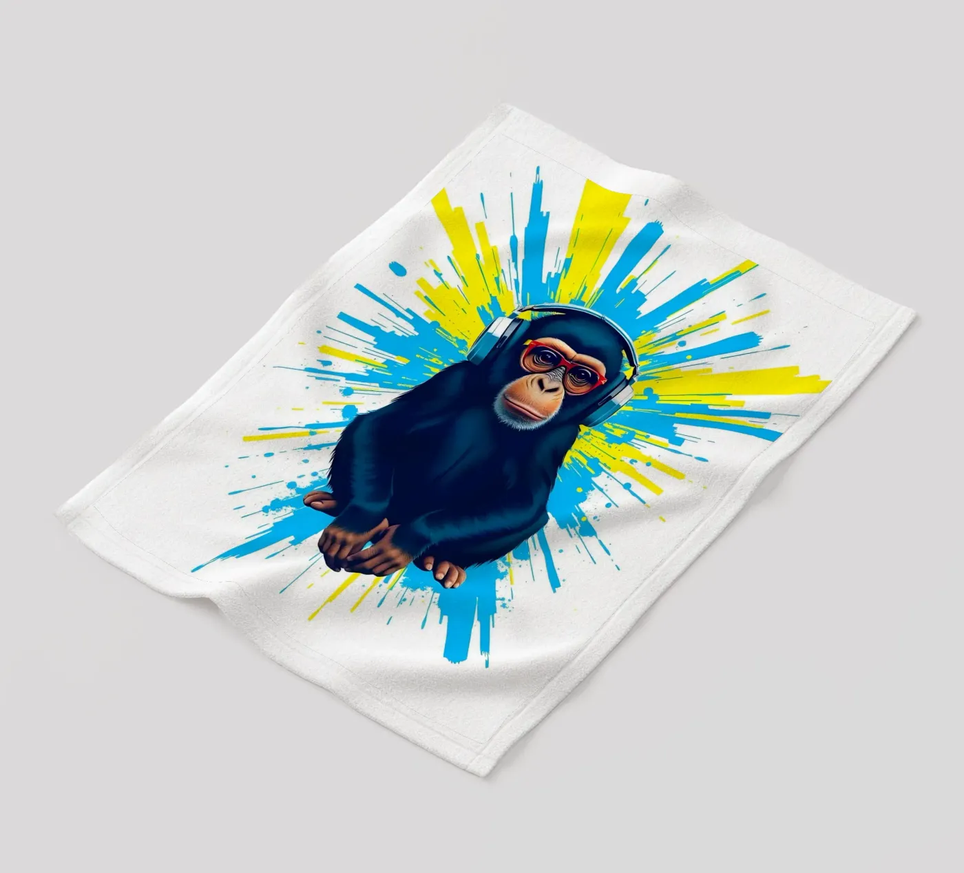Dance Monkey fleece blanket by Anita's Dream