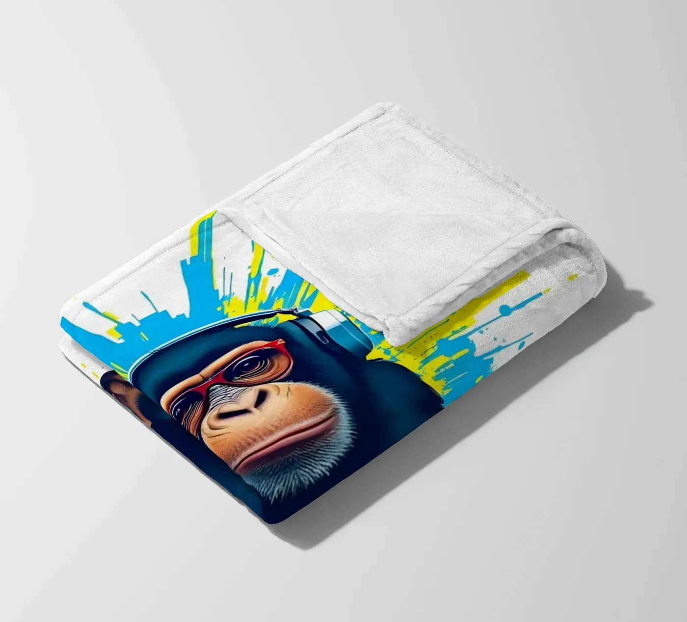 Dance Monkey fleece blanket by Anita's Dream