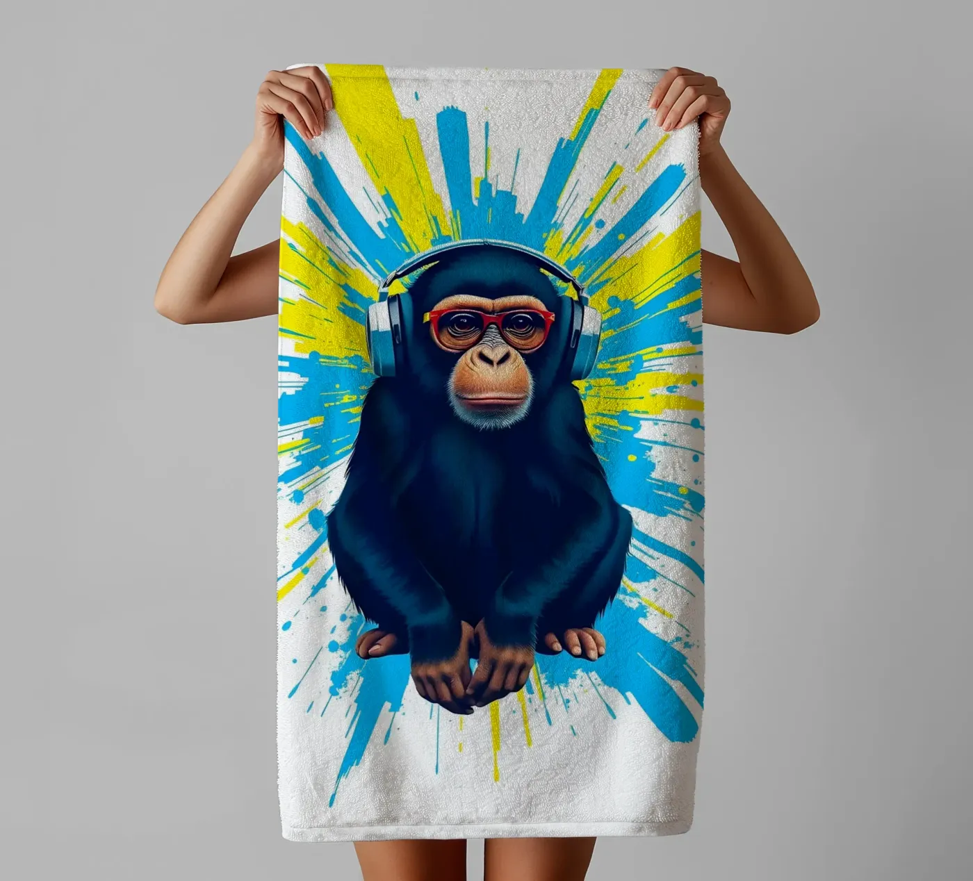 Dance Monkey towel by Anita's Dream