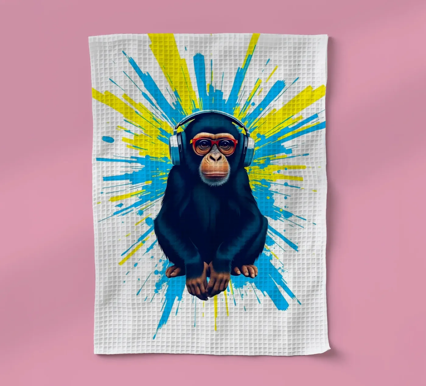 Dance Monkey tea towel by Anita's Dream