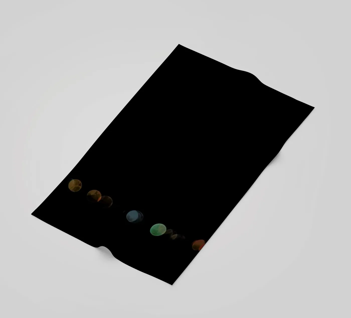 Bokeh Strandtuch von Shot By Clint