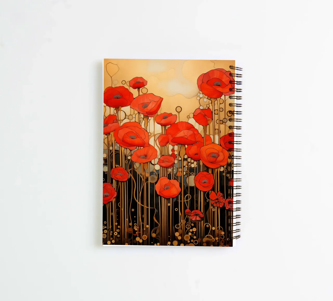 Klaprozen spiral notebook by Imagine