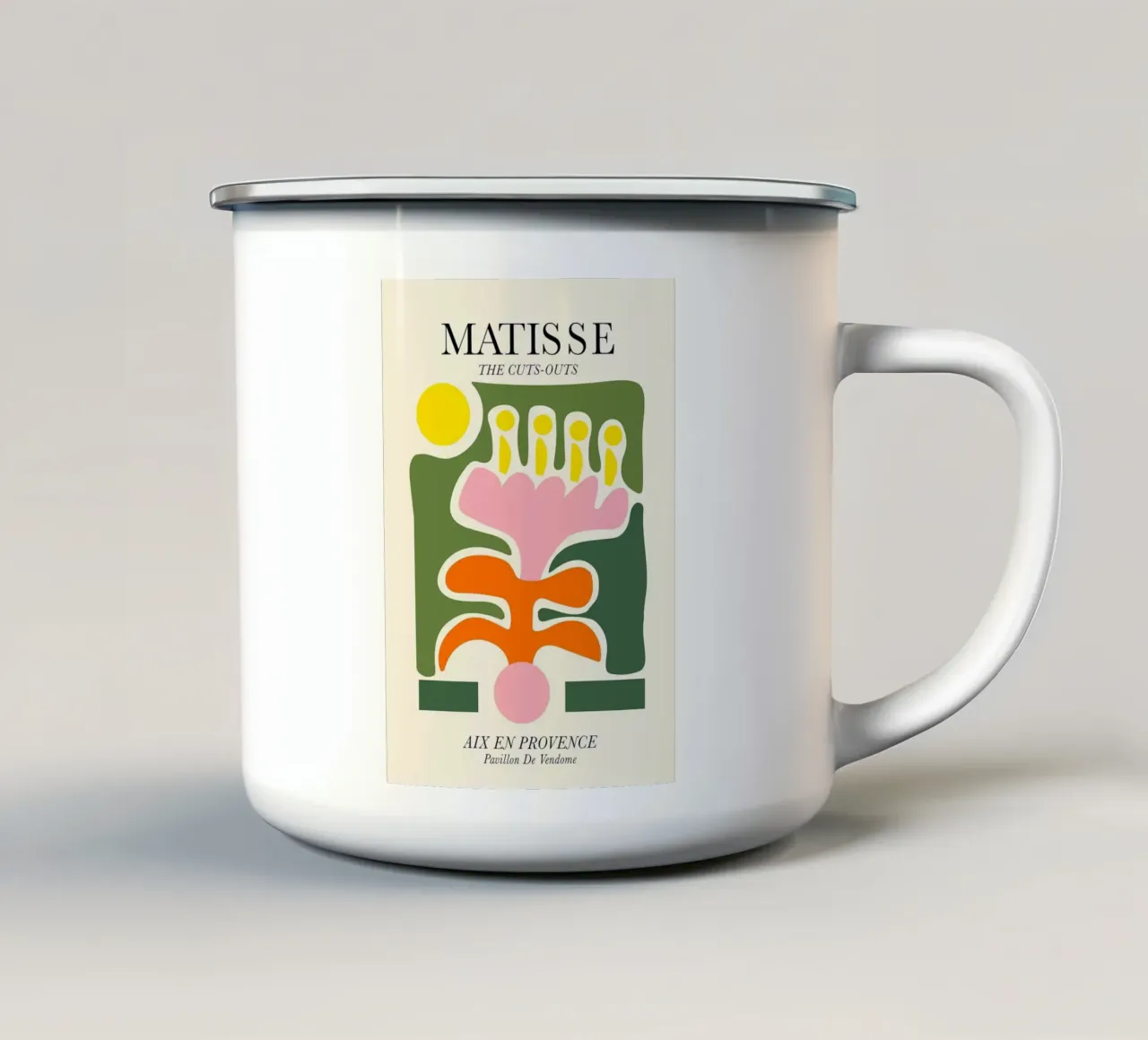 botanico tazza in smalto da Luke Yaeger