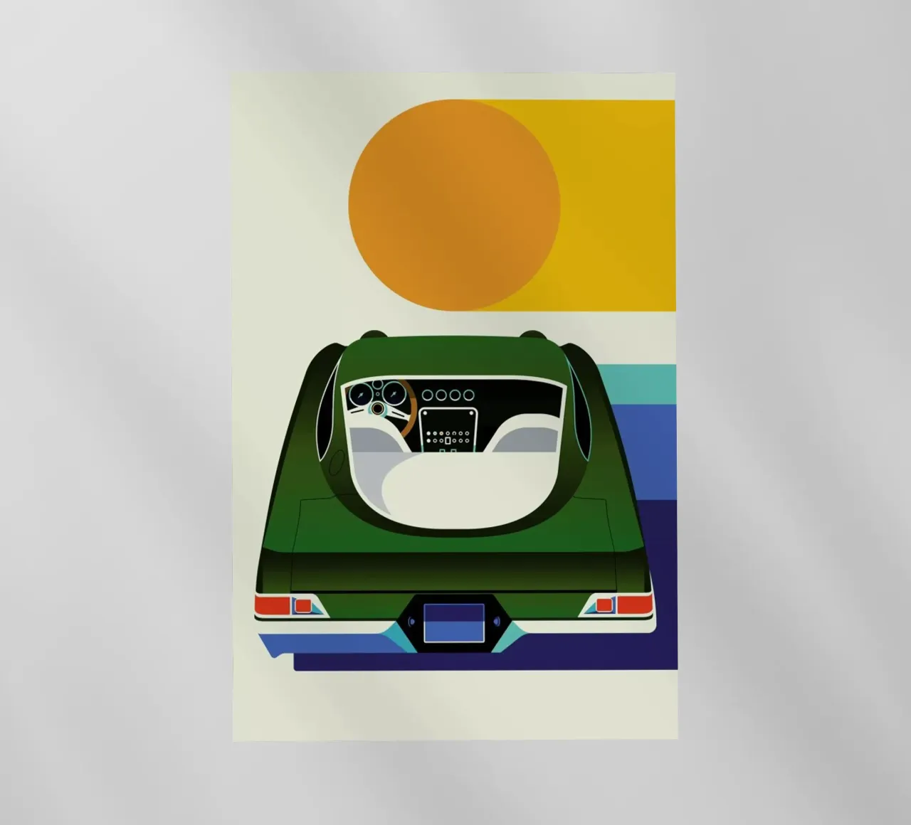 Lamborghini pellicola backlit da Bo Lundberg