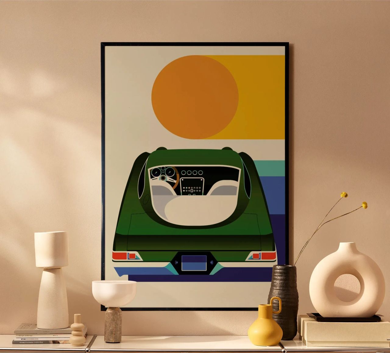 Lamborghini poster by Bo Lundberg