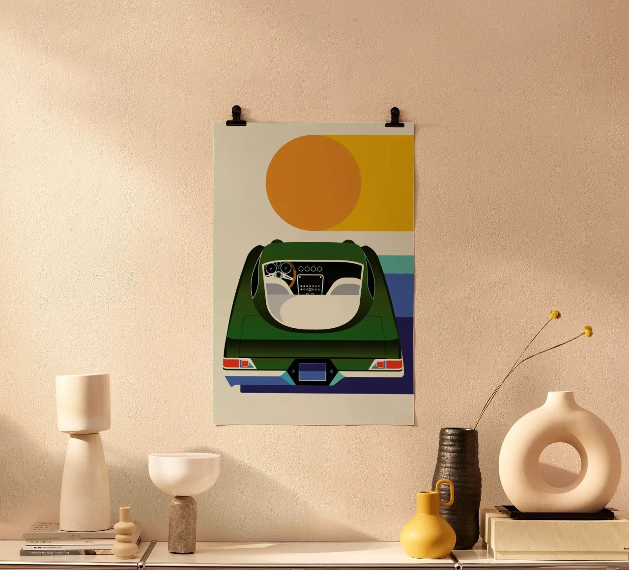 Lamborghini poster by Bo Lundberg