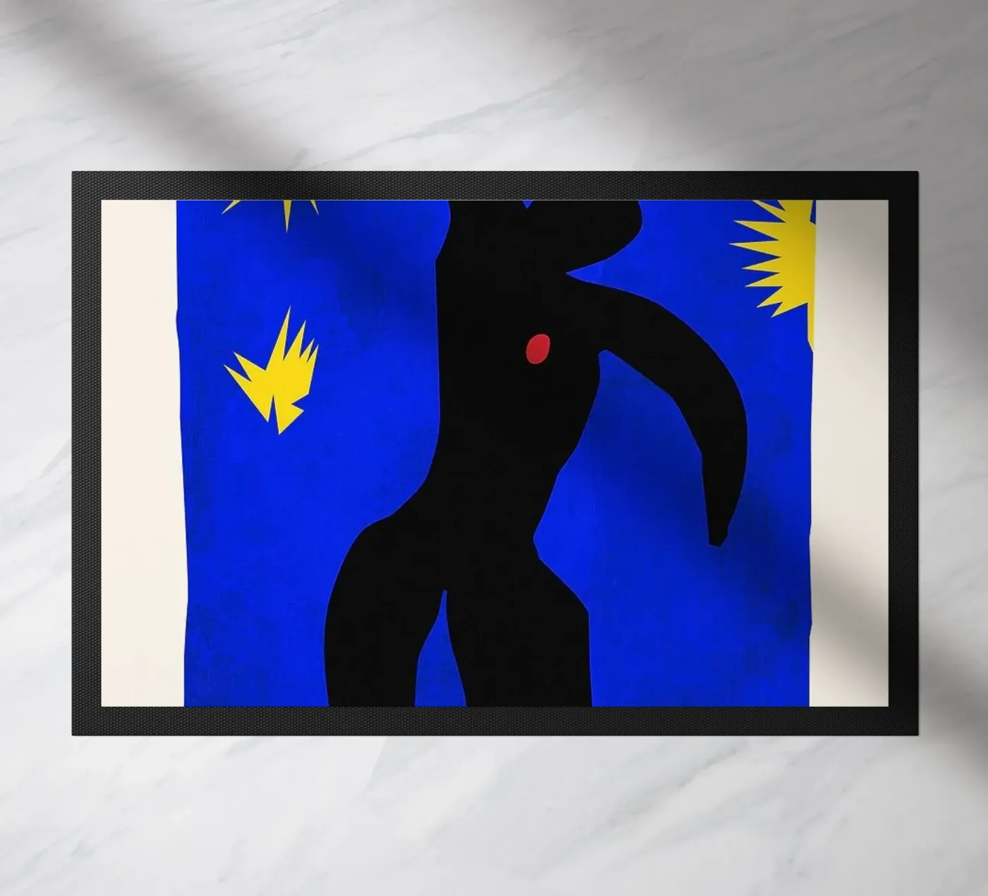 silhouette nera zerbino da Luke Yaeger