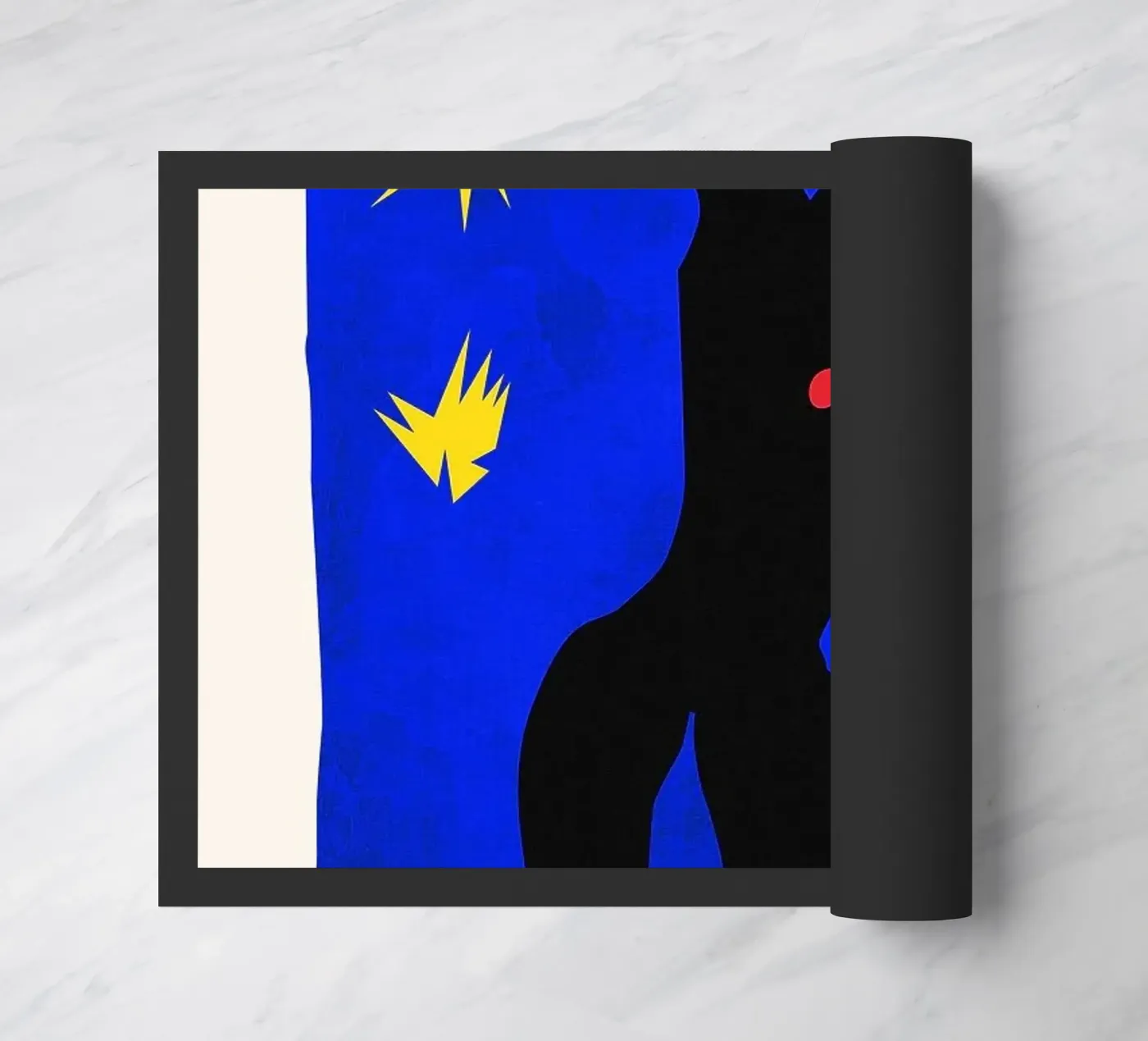 silhouette nera zerbino da Luke Yaeger