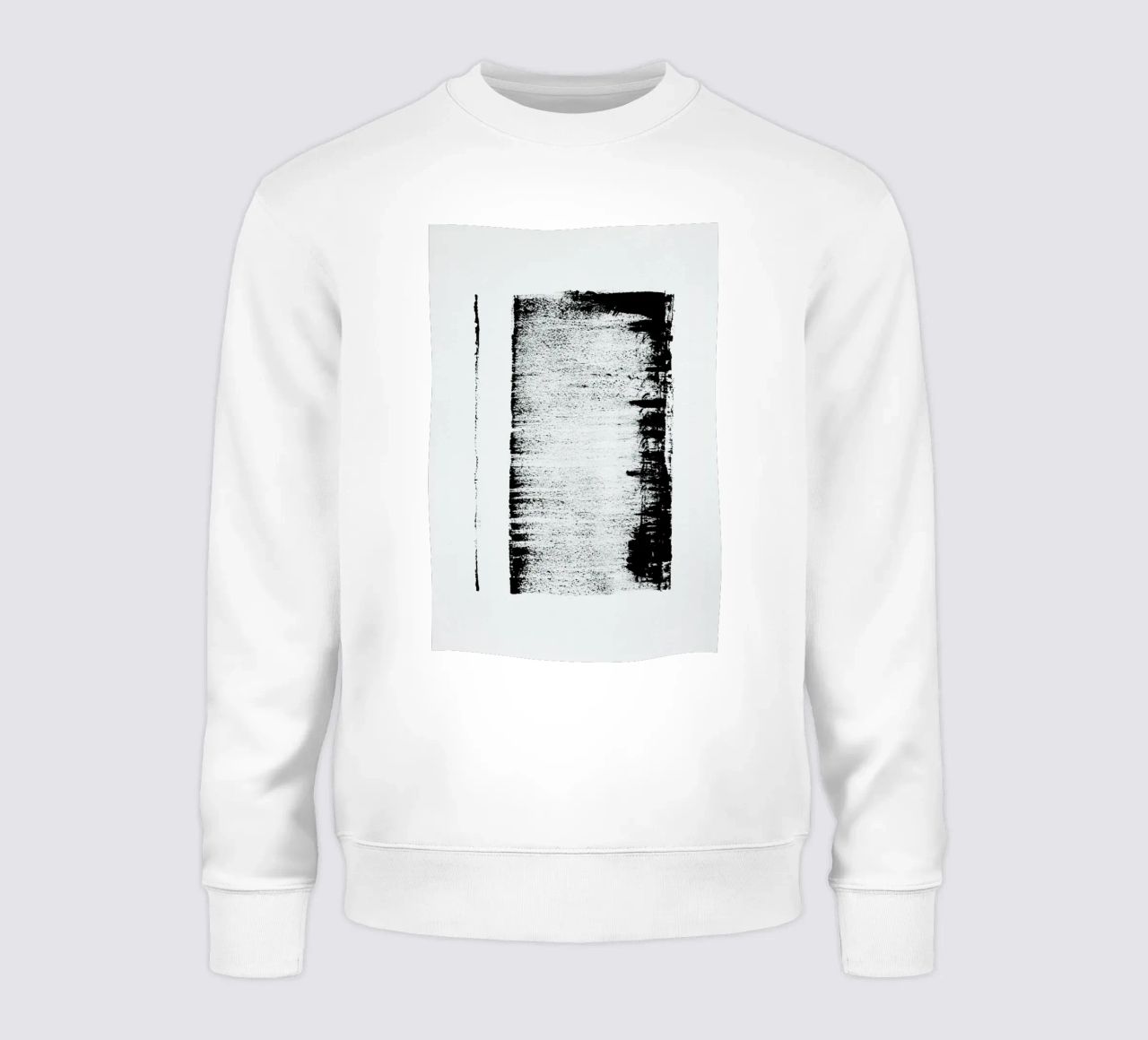 Black And White Minimal Abstract felpa da Ingrid Beddoes