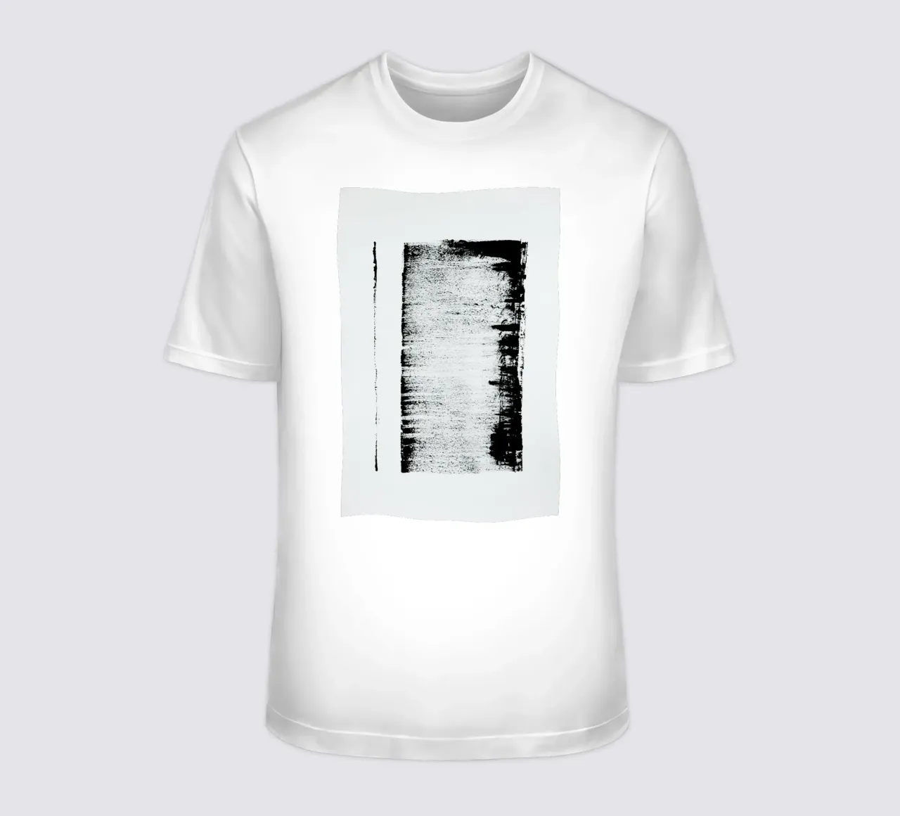 Black And White Minimal Abstract t-shirt da Ingrid Beddoes