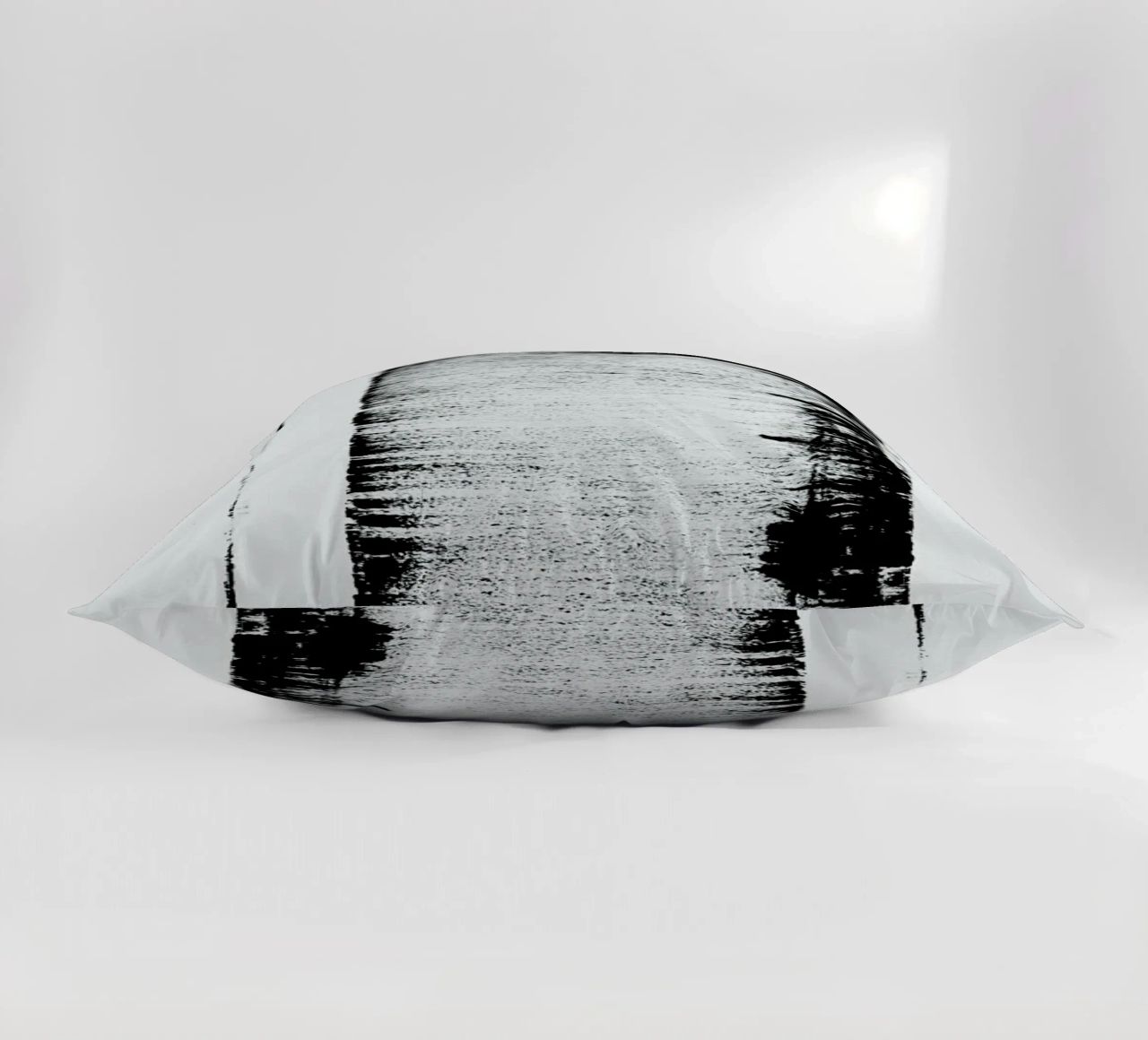 Black And White Minimal Abstract cuscino da Ingrid Beddoes