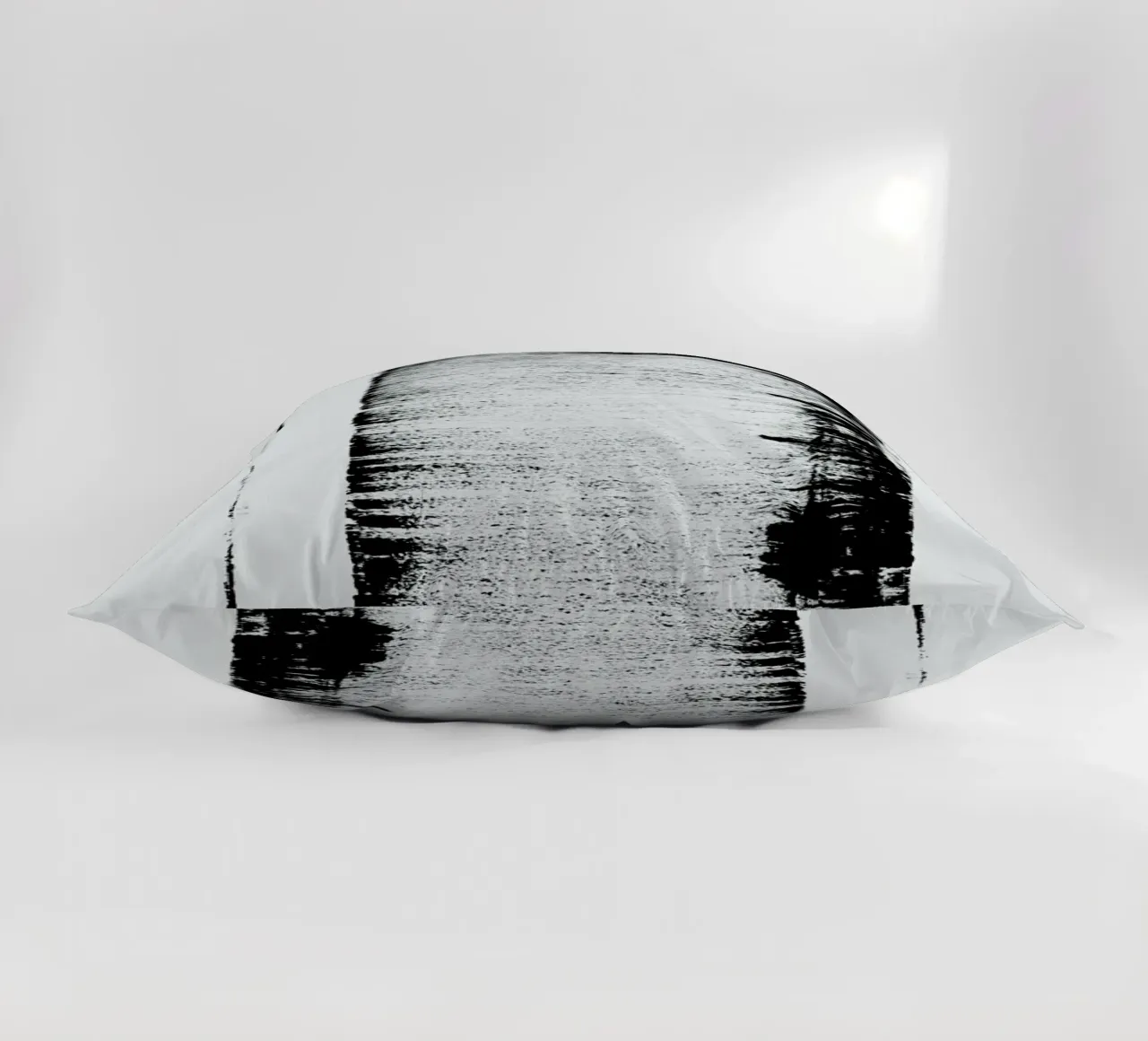 Black And White Minimal Abstract cuscino da Ingrid Beddoes