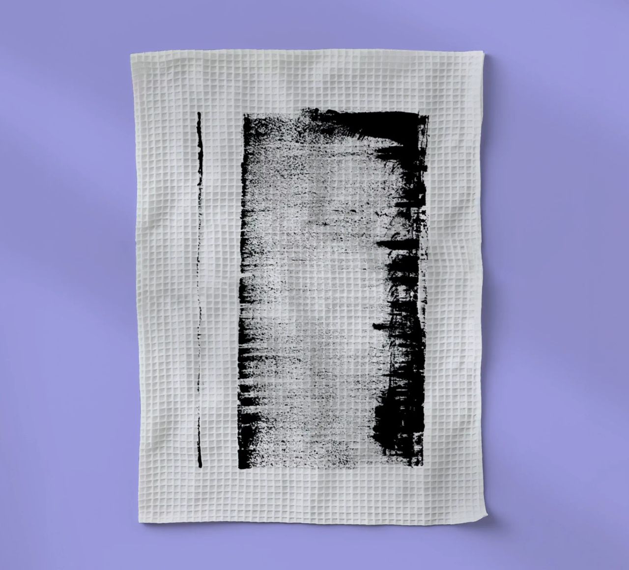 Black And White Minimal Abstract canovaccio da cucina da Ingrid Beddoes