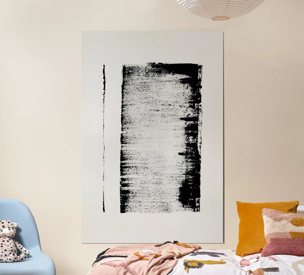 Black And White Minimal Abstract carta hahnemühle da Ingrid Beddoes