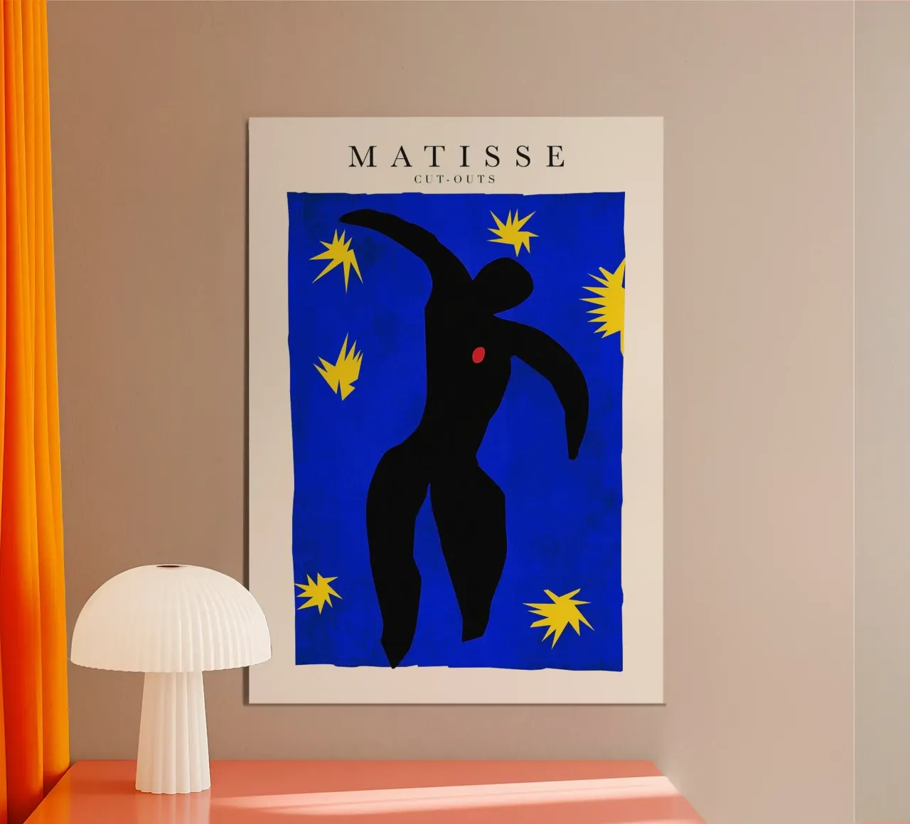 figura umana poster con telaio in plastica da Luke Yaeger