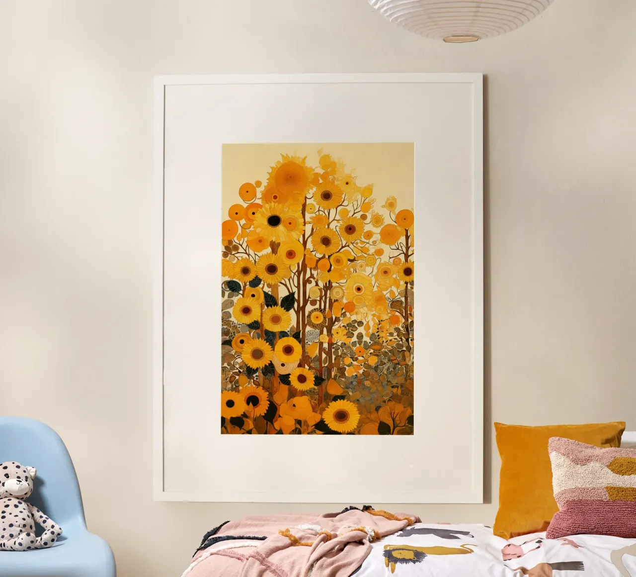 Arte da parete di Imagine poster con telaio in plastica da Imagine
